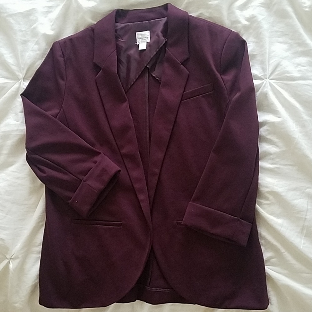 Maroon Lauren Conrad Blazer